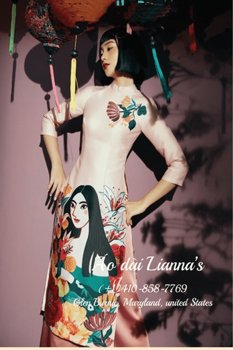 Áo Dài Lianna's sở hữu kho mẫu mua áo dài ở Mỹ đẹp, ấn tượng và đa dạng 