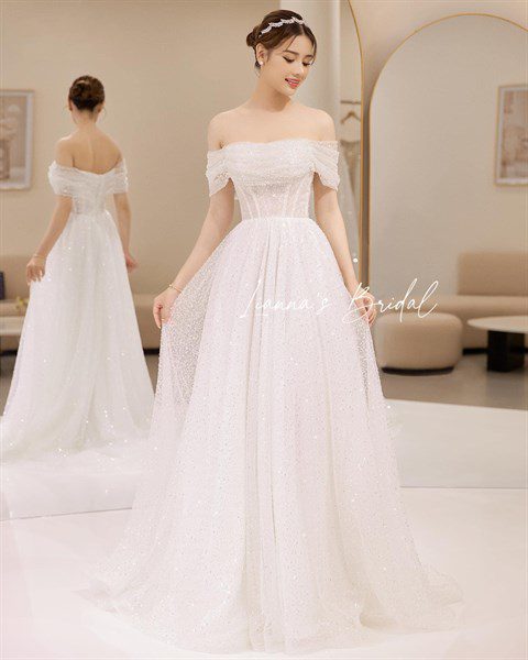 Những hình ảnh ảnh váy cưới đẹp lấp lánh có một không hai