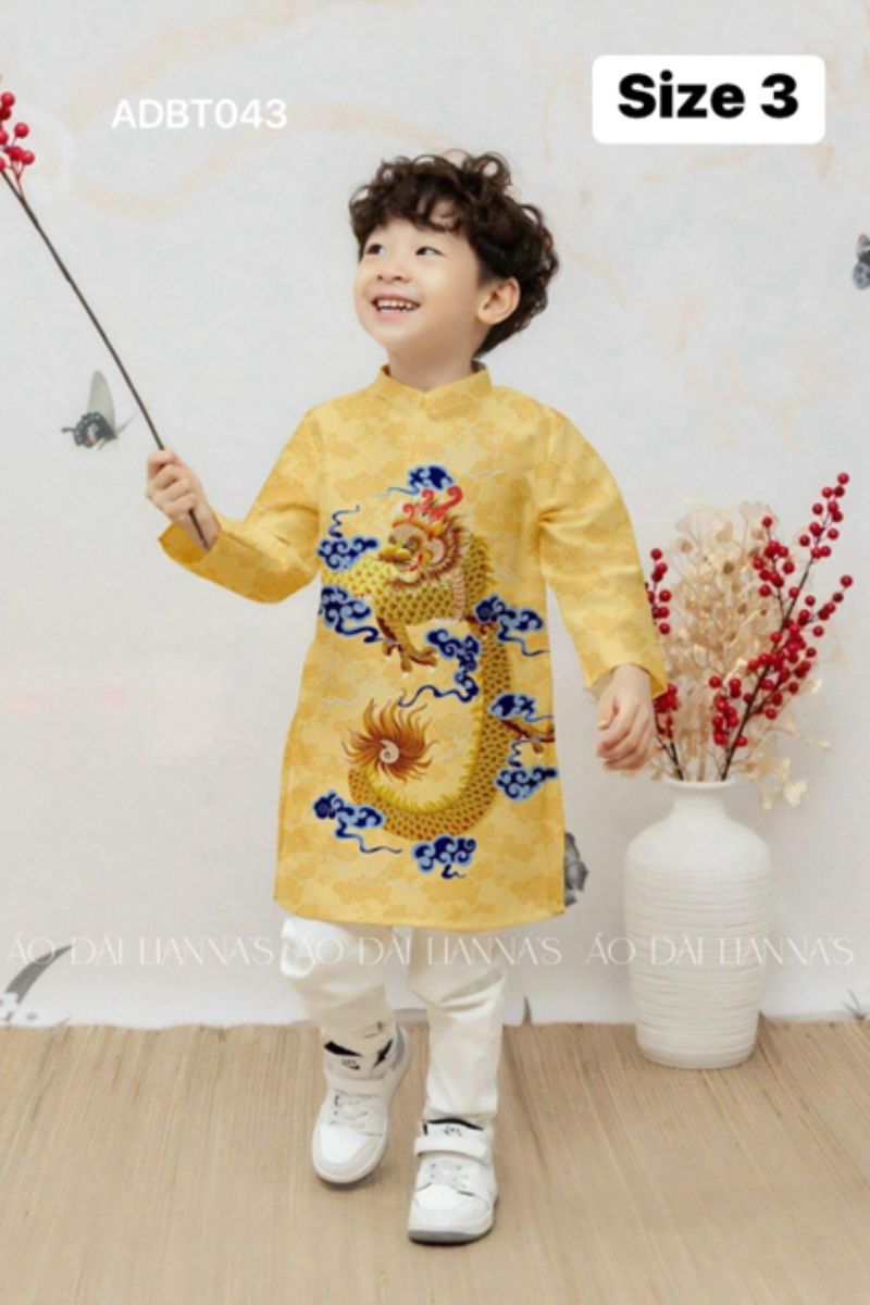 Xu hướng lựa chọn áo dài cho bé trai trong các dịp lễ tết Áo dài cho bé trai