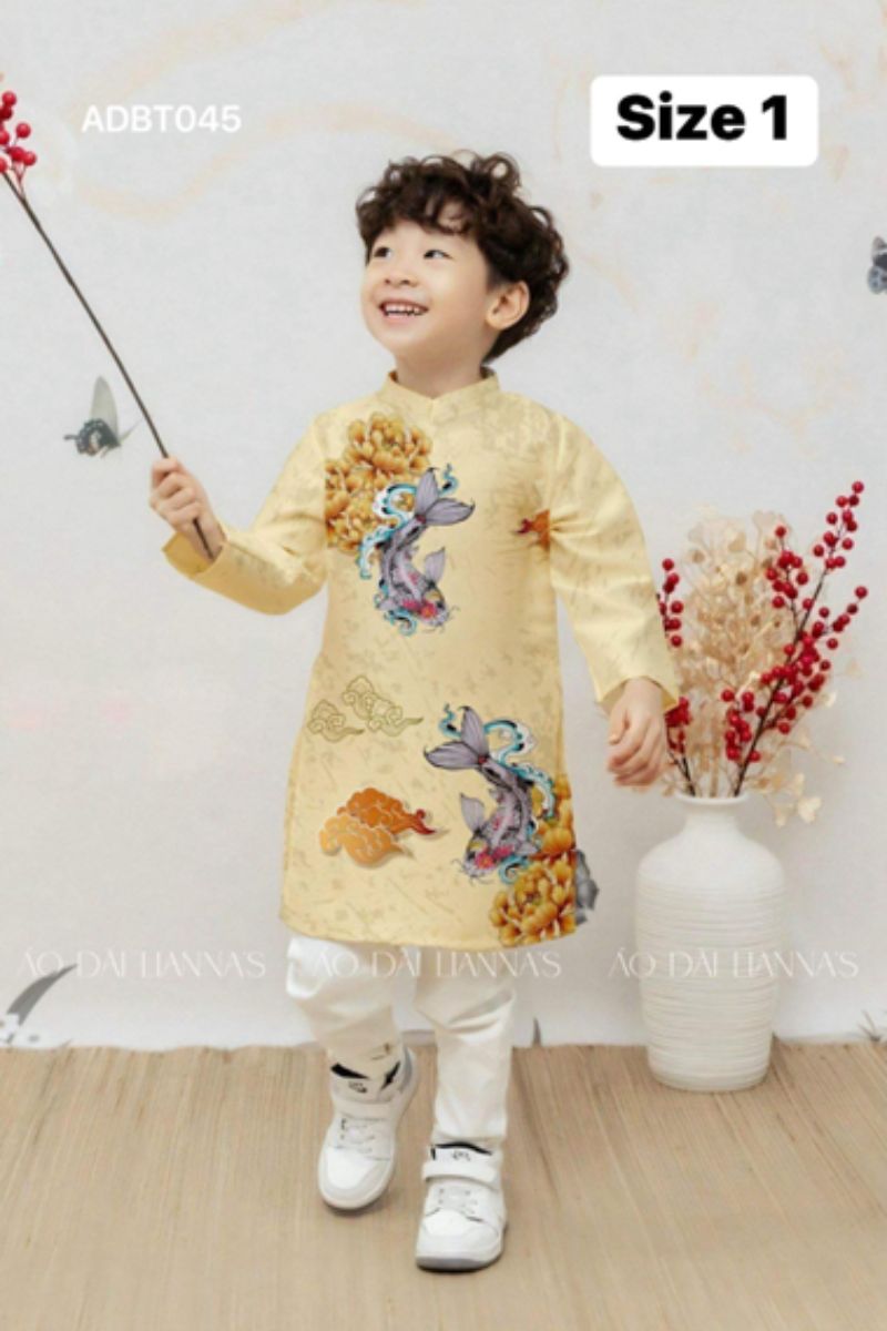Xu hướng lựa chọn áo dài cho bé trai trong các dịp lễ tết Áo dài cho bé trai