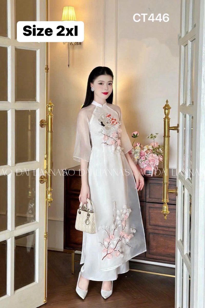 cach che khuyet diem khi mac ao dai 2