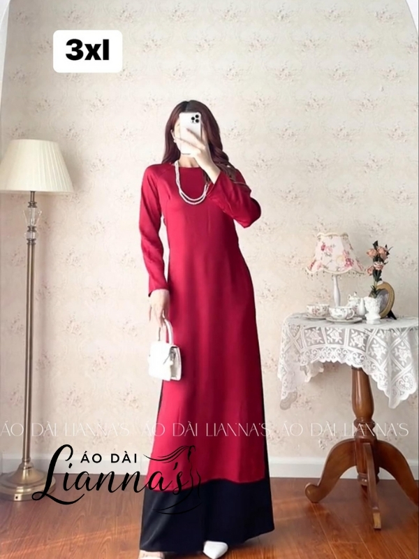  áo dài cưới cổ thuyền