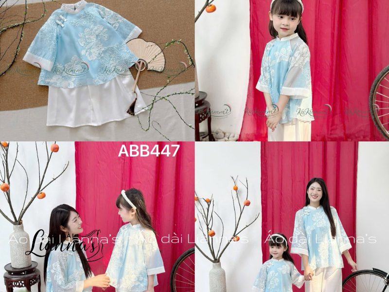 set bà ba mẹ và bé