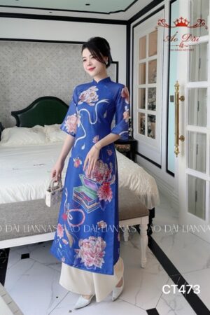 AD cách tan tết _tơ xanh dương đậm