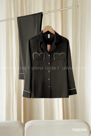 set lua cao cấp tay dài đen trơn kiotviet 28bab4eef165487143b1710585967302