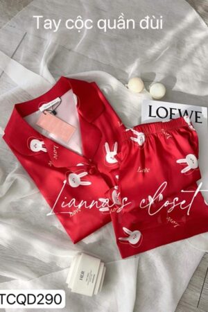 PJ đùi thỏ love đỏ