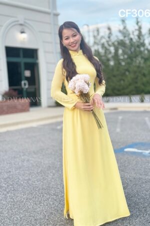 Chiffon cúc bọc vàng trứng