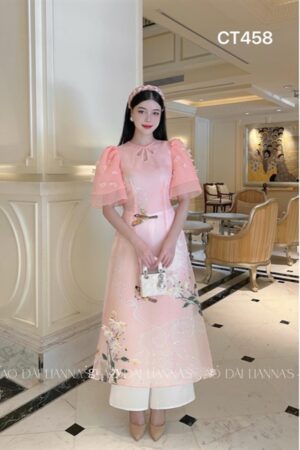 AD cách tan tay bồng cánh bướm màu peach kiotviet 6d30abd2cd75e9103baaa558386a0ff4