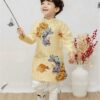 Áo dài bé trai cá chép vàng _gấm cao cấp kiotviet 77525477a8e0bfb6fcd804010d888583