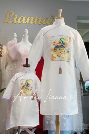 Áo dài Bố trắng viền tím kiotviet 89b8cbe9b1e462f81a420ec433dfde68