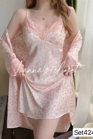 Set choang báo đốm hồng phấn