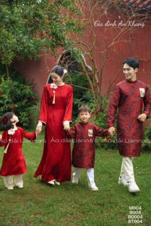Áo dài gia đình An Khang