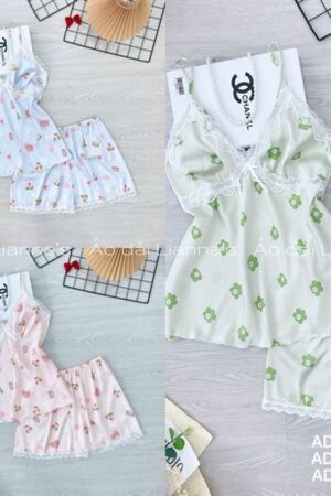 set lua 2 dây tim Hồng