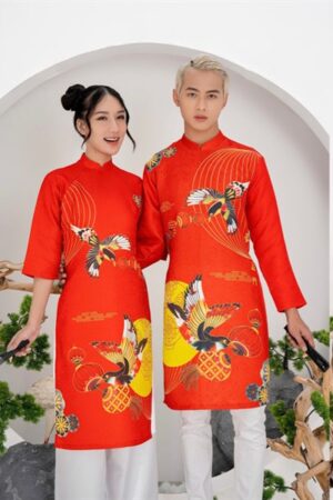 AD cặp đỏ uyên ương (nam)