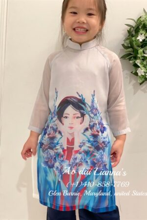 Xanh nhạt co gái bé