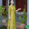 Áo dài thiet kế xanh cốm cổ ngọc kiotviet 0b99b4d8be7257be273bc69f71fba4c6
