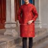 áo dài nam gấm đỏ kiotviet 15db9c8059b8cd442303b9dc318cb1de