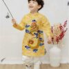Áo dai bé trai rồng mau vàng nhạt kiotviet 160b726fd94ecdd008535f7c80727b95