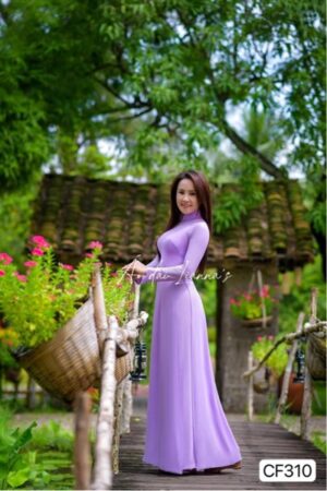 Chiffon tím lavender