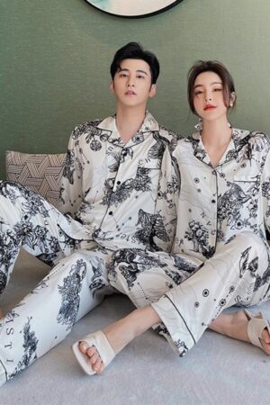 Trắng đen cặp (Nam)