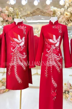 Cặp áo dài cưới thêu đính ket cao cấp kiotviet 2a0a768ea31b5c9d85f5bc9b10a33893