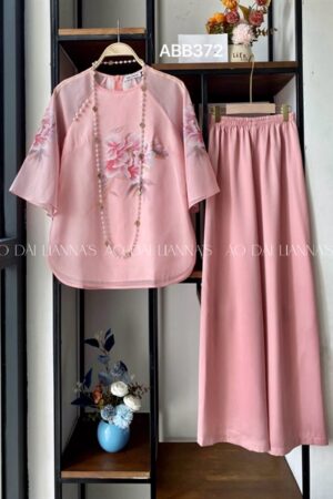 Áo bà ba tơ hồng hoa hồng kiotviet 2c24062d2403e8527ea70d35ba7a4613