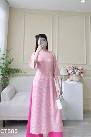 AD suông hồng phấn hoạ tiết chuồng chuồng kiotviet 3c5deda29176af5ba22cf0eba8f96125