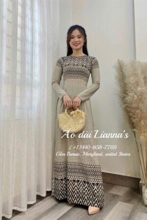 Thổ cẩm xám đen