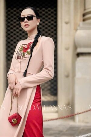 Set ao dai yếm kem khoác kiotviet 3de330c76685b6e31c9e4eb66a03f7c1