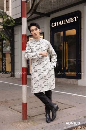 Áo dài nam gấm ccây Tùng kiotviet 41fbaeede699c5b581fb088b8b75267d