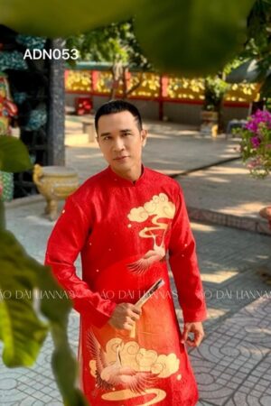 Ao dai nam đỏ chim núi kiotviet 4a8912abdfaefd948d999f4d30bdd74e