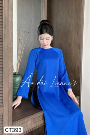 Áo dài form suông màu xanh dương đậm kiotviet 4c65fefd0c00bbb0461283ceae0e0a2b