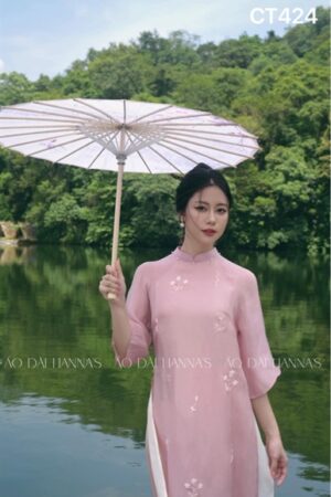 Cach tan suông tơ crep Hồng đỗ theu hoa kiotviet 55544e1dfdce62f977f1c0eb31fbddbd