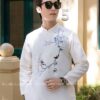 Áo dài nam kem thêu kiotviet 59581cbdece20d83d6afd83e35174c6e