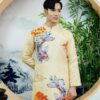 Áo dai nam cá chép _ gấm cao cấp kiotviet 5d5bb8b8def69e6230914bddba3adf91