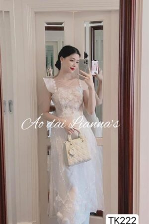 Trắng 2 dây kết hoa