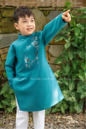 Áo dài bé trai gia đình Ngọc phúc kiotviet 6a1b5fb129014c64fc78f533d176c246