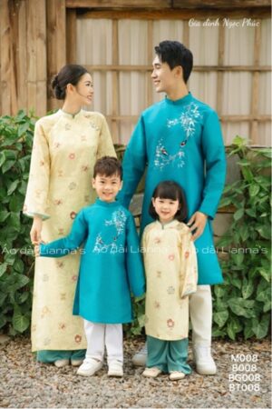 Áo dài bé trai gia đình Ngọc phúc kiotviet 6c32636ba4145878d8269cb6ac9600fb