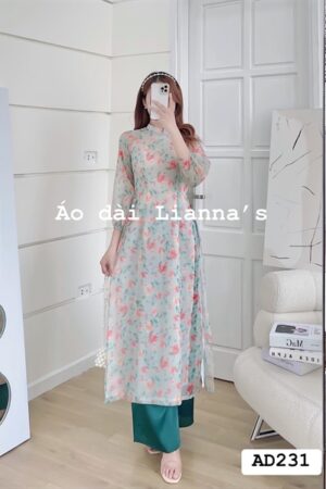 hoa nhi xanh quan xanh green