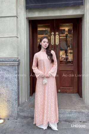 áo dài lụa hà đông lá Hồng da kiotviet 798d586b3b12600d0db3edddbffa4c28