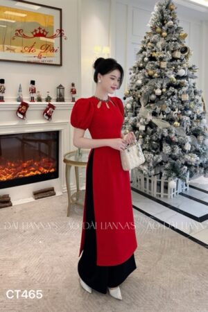 AD nhung tay bồng cách điệu_cổ viền ngọc kiotviet 79fcfaf5c2b19a3a4f18f564c52752f8