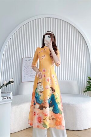 Cach tan vang in hoa tay nhún