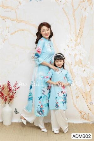 AD Mẹ Mẫu xanh dương HC