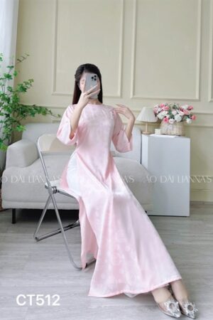 AD suông hồng phấn hoạ tiet đồng tiền kiotviet 82c45a35d0d787ece7fbd7b8e0e5e220