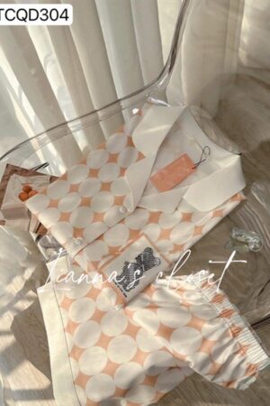 Set đùi vòng tròn viền cam