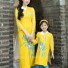 áo dài bé gái vàng trái lựu kiotviet 9184faca6d180e68c44d1d2e80b06351