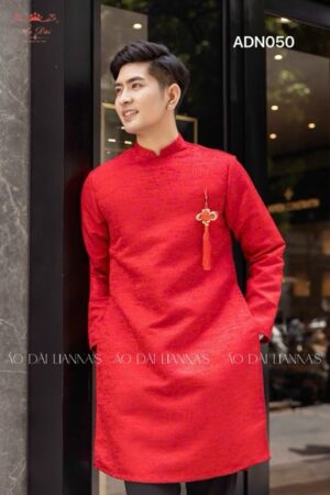 Áo dài nam tacpa đỏ muối tiêu kiotviet 94566e8401c1001f69476354d4e78d83