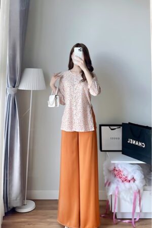 Hoa nhí cam quần cam đất