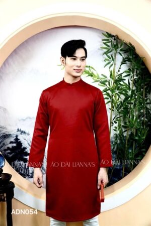 Áo dài nam đỏ trơn cao cấp kiotviet 99398ec996b3c40b598c92366ed5b6d7
