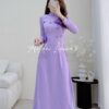 Áo dài truyền thống kết hoa noi màu tím kiotviet 99ba398fd89a0e9f32a2a8ef11eafd94